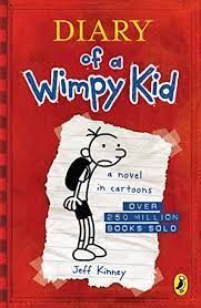 DIARY OF A WIMPY KID. A NOVEL IN CARTTONS.