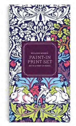 WILLIAM MORRIS PRINT-IN POSTCARD SET