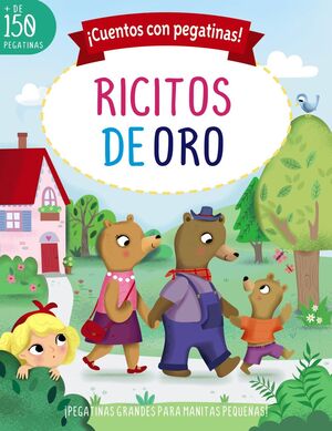 CUENTOS CON PEGATINA RICITOS ORO