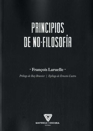 PRINCIPIOS DE NO-FILOSOFÍA