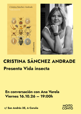 Presentación de Vida Insecta de Cristina Sánchez Andrade